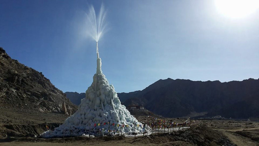 嵩山景区创新举措，人工冰瀑打造独特旅游体验之旅